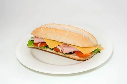 三明治,陶瓷,盘子,肉饼,奶酪面包,火腿,食物,美味 三明治,陶瓷,盘子,肉饼,奶酪面包,火腿,食物,美味