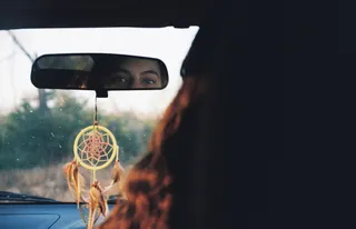 镜子，汽车镜子，太阳镜，配件，配件，人，人，锁