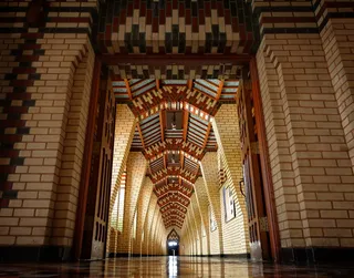 加拿大，圣贝诺教堂（saint benoît-du-lac），abbaye，建筑，神圣，内部，教堂，建筑结构