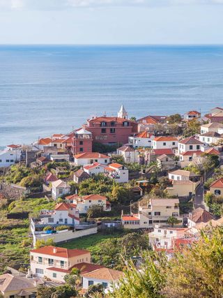 葡萄牙、jardim do mar、农村、孤岛、海洋、村庄、景观、欧洲