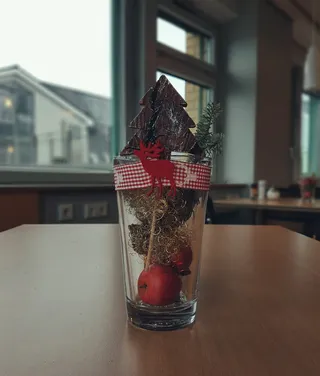 德国、基尔、圣诞节、装饰、装饰、餐桌、食品和饮料、玻璃