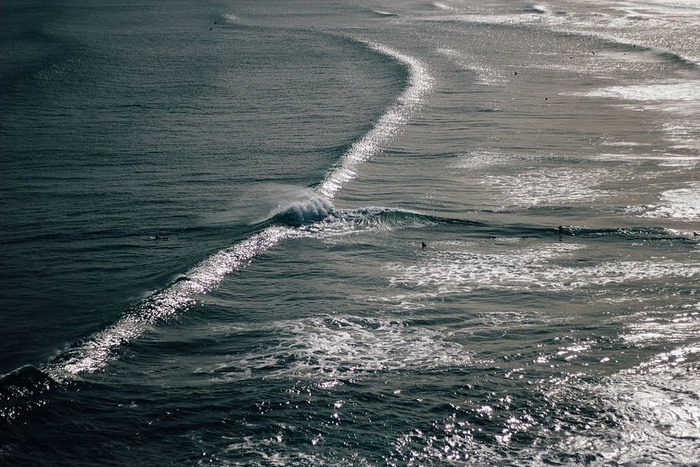 照片，海浪，航空，海洋，海洋，水，海浪，自然