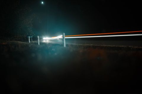 照明、火炬、灯光、沥青、柏油路、道路、户外、前照灯