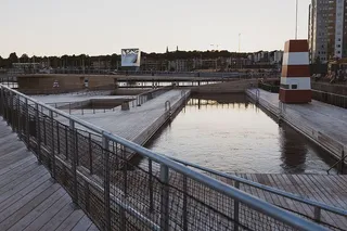 丹麦，奥胡斯，奥胡斯c，港口，港口，巴斯，巴辛7号，斯堪的纳维亚