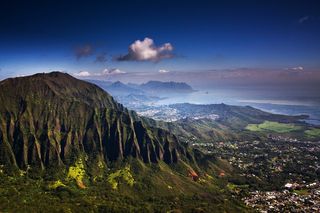 美国，凯卢阿，海洋，热带，海岸，岛屿，瓦胡岛，夏威夷