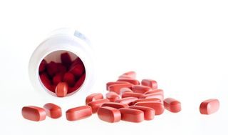 红色、药片、护理、特写、感冒、颜色、饮食、医生