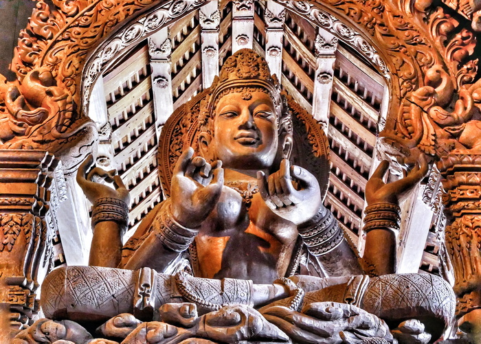 泰国、旅游、亚洲、寺庙、旅游、佛教、休闲、雕塑