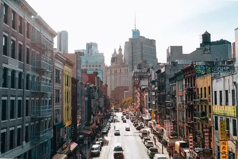 城市街道晨照 城市街道晨照