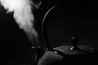 艺术，黑色，黑白，黑暗，火焰，水壶，肖像，烟雾