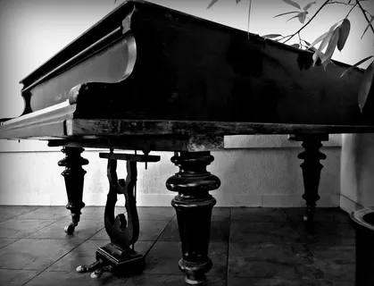 旧，大钢琴，音乐，时间，钢琴，键，音乐会，工具