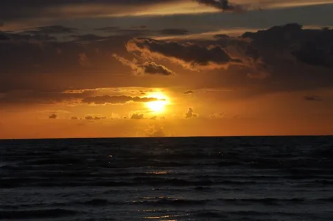 日落,大海,天空,假日,水,太阳,云,黄昏 日落,大海,天空,假日,水,太阳,云,黄昏