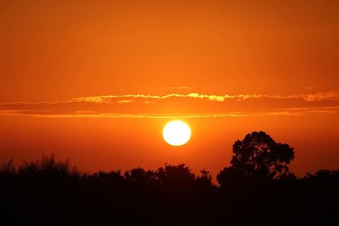 夕阳，*，风景如画，夕阳，姓氏，太阳，天空，风景如画