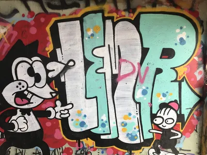 马林岬角，美国，涂鸦，废墟，废弃，艺术和工艺，多色，创意