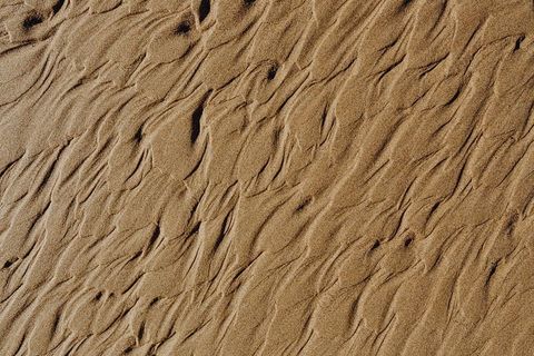 抽象线条由水上砂纹理设计而成