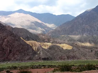 蓬塔但反转，腾空，阿根廷，山脉，山脉，风景-自然，景观