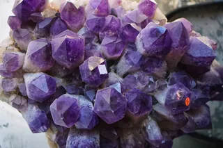 美国，图森，紫色，特写，宝石，矿物，珠宝，自然