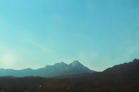 雪,封顶,山,晴朗,蓝色,天空,剪影,照片 雪,封顶,山,晴朗,蓝色,天空,剪影,照片