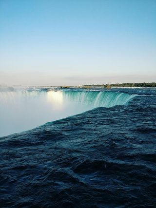 加拿大，尼亚加拉瀑布，蓝色，薄雾，水，墙纸，高清，令人惊叹