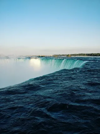 加拿大，尼亚加拉瀑布，蓝色，薄雾，水，墙纸，高清，令人惊叹