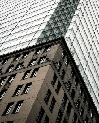 多伦多，加拿大，城市，城市，对比，阴影，混凝土，建筑