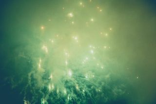 智利, 瓦尔帕莱索, 好, 快乐, 烟花, 一年, 可爱, 新