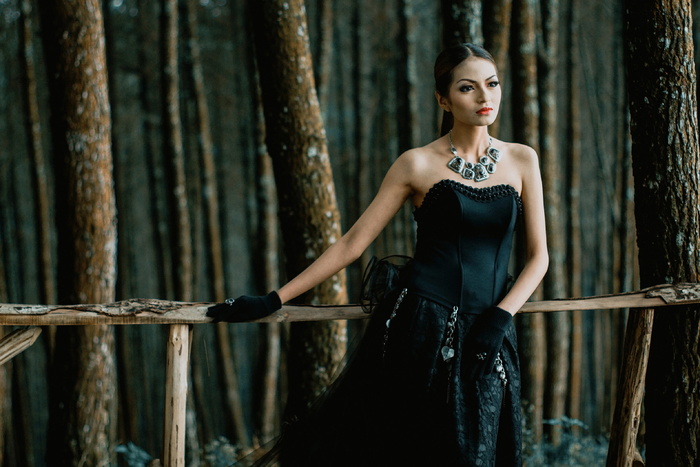 美女，肖像，魅力，时尚，服饰，美女，女人