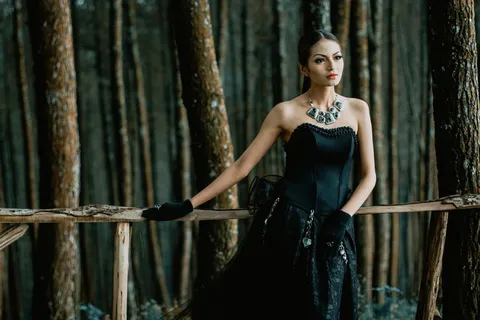 美女，肖像，魅力，时尚，服饰，美女，女人