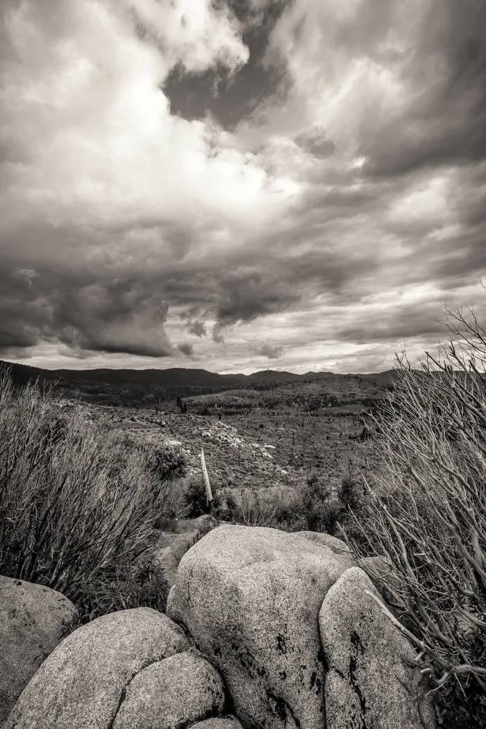 约塞米蒂，黑白，自然，自然戏剧，户外，大石头，云，戏剧