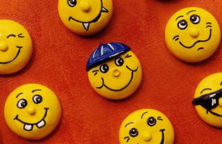 笑脸，笑，手工，自制，搞笑，表情，笑脸，黄色