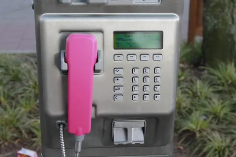 电话亭，听众，电话，电信，公众，电话，技术，通信