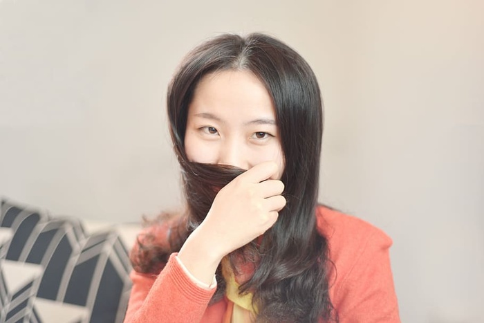 头发，女士，人，女人，肖像，一个人，头像，女人