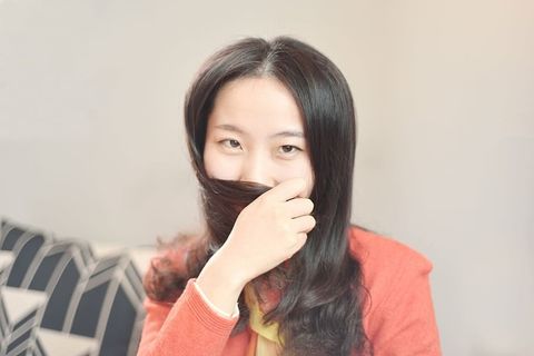 头发，女士，人，女人，肖像，一个人，头像，女人