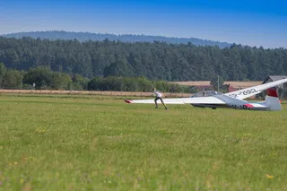 滑翔机，飞行，航空，天空，翅膀，飞行，旅行，dom