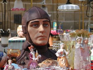 男性头像，跳蚤市场，垃圾，夹，虚拟世界，娃娃，传单，旧