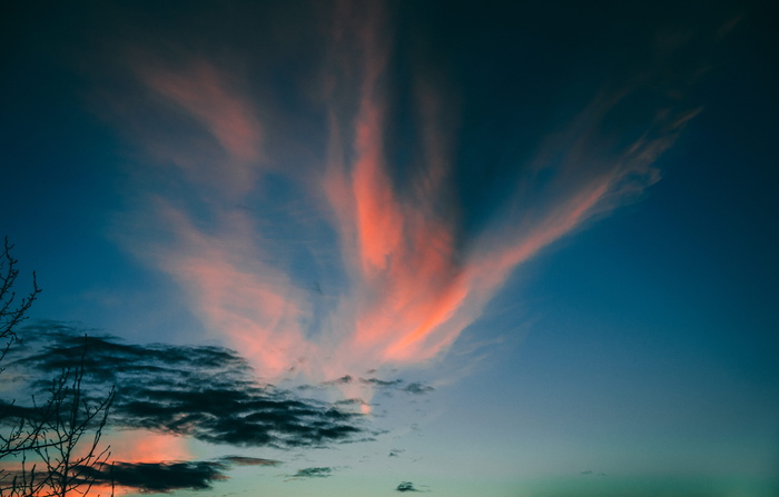 加拿大，科克伦，云，男，女，日落，潜水员，跳水