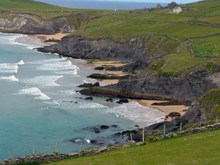 爱尔兰、海岸、岩石、景观、海洋、自然、预订、旅游