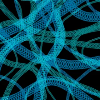 蓝色、绿色、领带、dna、抽象、背景、条纹、图案