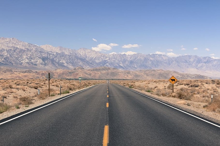 美国，死亡谷，内华达州，加利福尼亚州，沙漠，道路，死亡谷