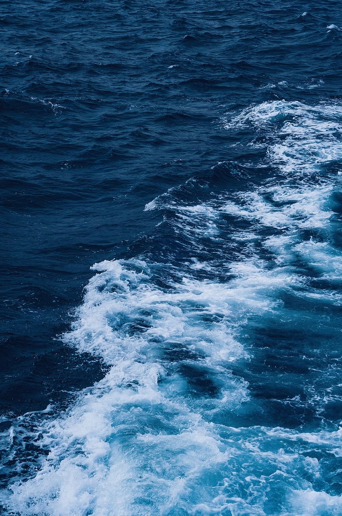 平静的海水