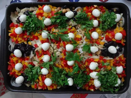 食品，鹰嘴豆，熟食，新鲜，蔬菜，食品和饮料，健康饮食，静物