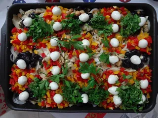 食品，鹰嘴豆，熟食，新鲜，蔬菜，食品和饮料，健康饮食，静物