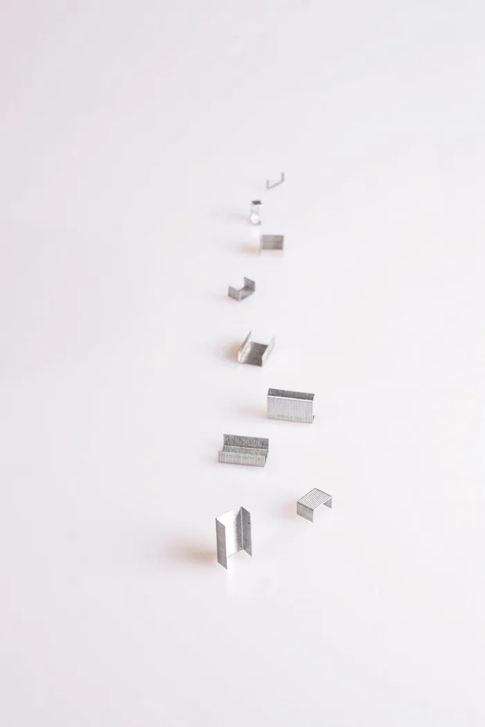 抽象，白色，金属，一些，场景，室内，工作室拍摄，无人