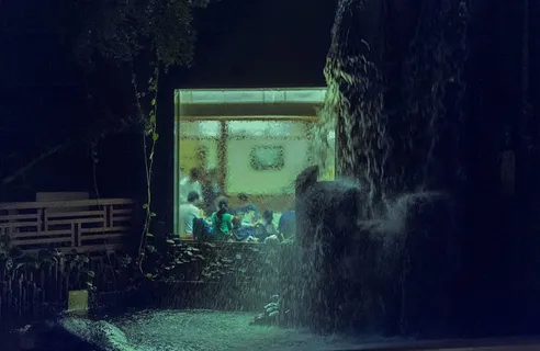 香港,南莲园,花园,风水,瀑布,窗,植物,树 香港,南莲园,花园,风水,瀑布,窗,植物,树