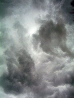 云海，黑暗，云朵，天空，戏剧性，光明，天气，风暴