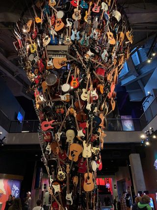 纽约，纽约，乐器，音乐，塔，艺术，吉他，悬挂