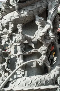 马来西亚,伊坦航空,克洛西寺,装饰,佛教,立柱,石头,布达斯 马来西亚,伊坦航空,克洛西寺,装饰,佛教,立柱,石头,布达斯