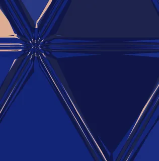 蓝色和米色数字壁纸