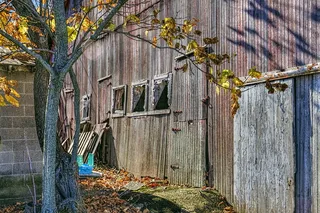 棚，棚，谷仓，乡村，艺术，数字艺术，艺术，俄亥俄州