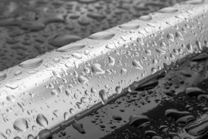 水、雨、水滴、单色、水滴、对角线、纹理、图案