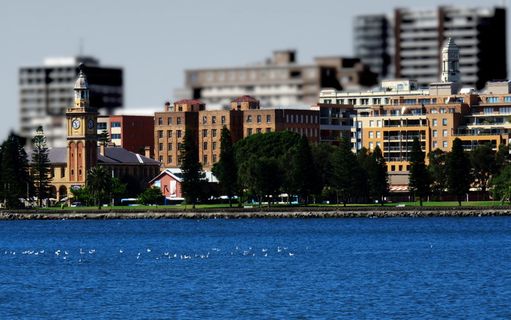 纽卡斯尔，新南威尔士州，澳大利亚，城市，建筑，建筑外观，建筑结构